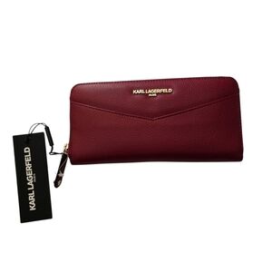 Karl Lagerfeld Burgundy Wallet
